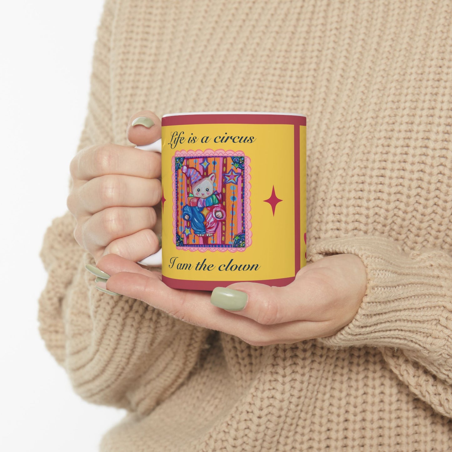 "Life is a Circus" Ceramic Mug