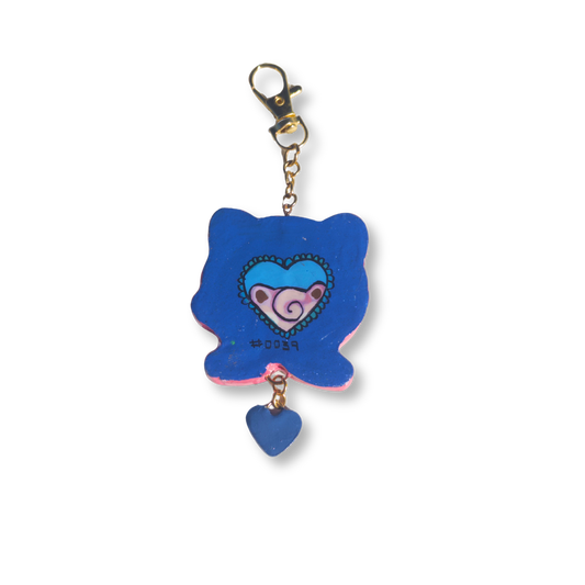 Green Jigglypuff Keychain Charm