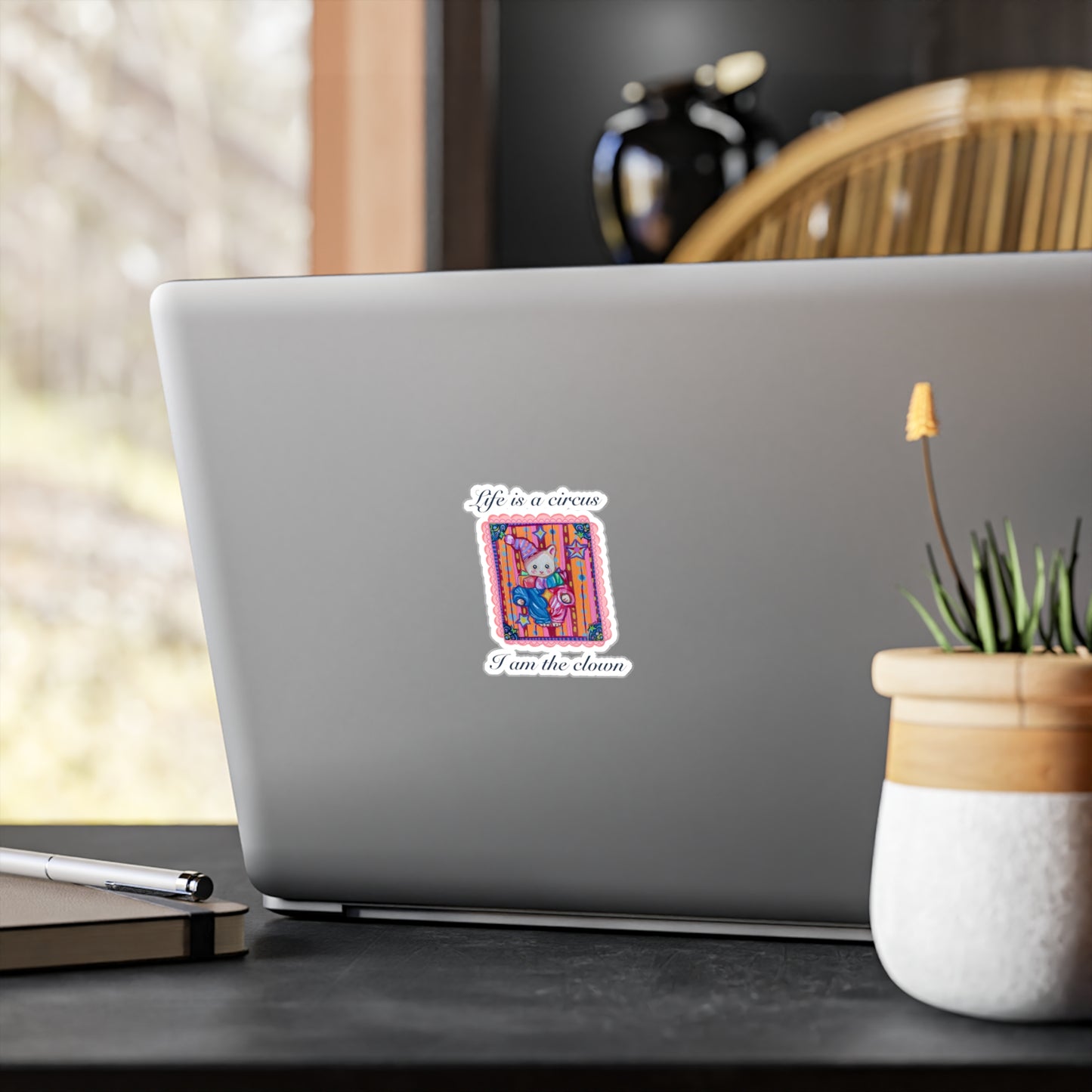 "Life is a Circus" Sticker