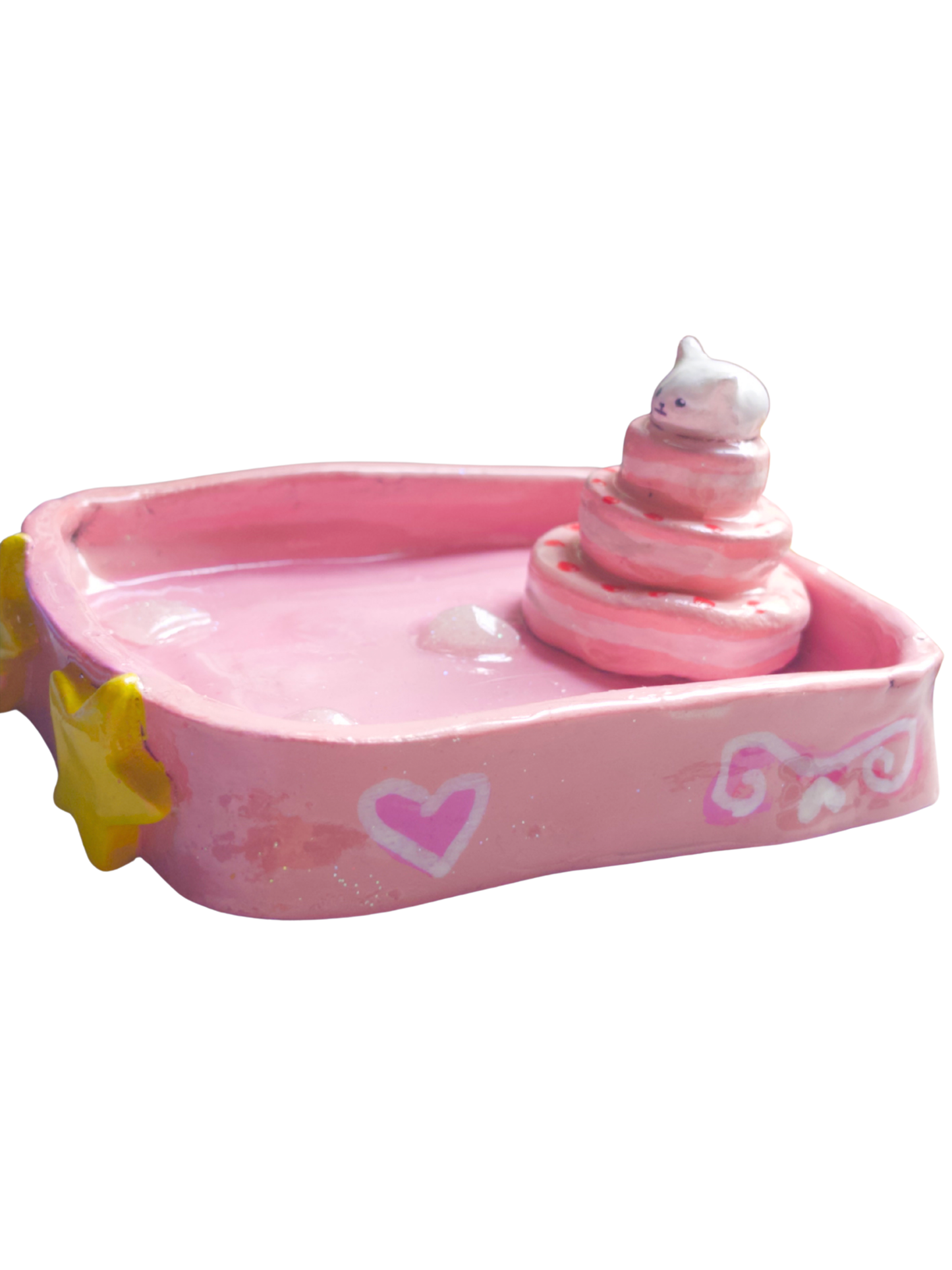 Cat Cake Trinket Tray