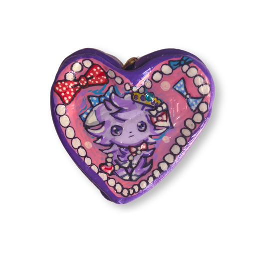 "Radiant Espurr" Heart Shaped Trinket Box