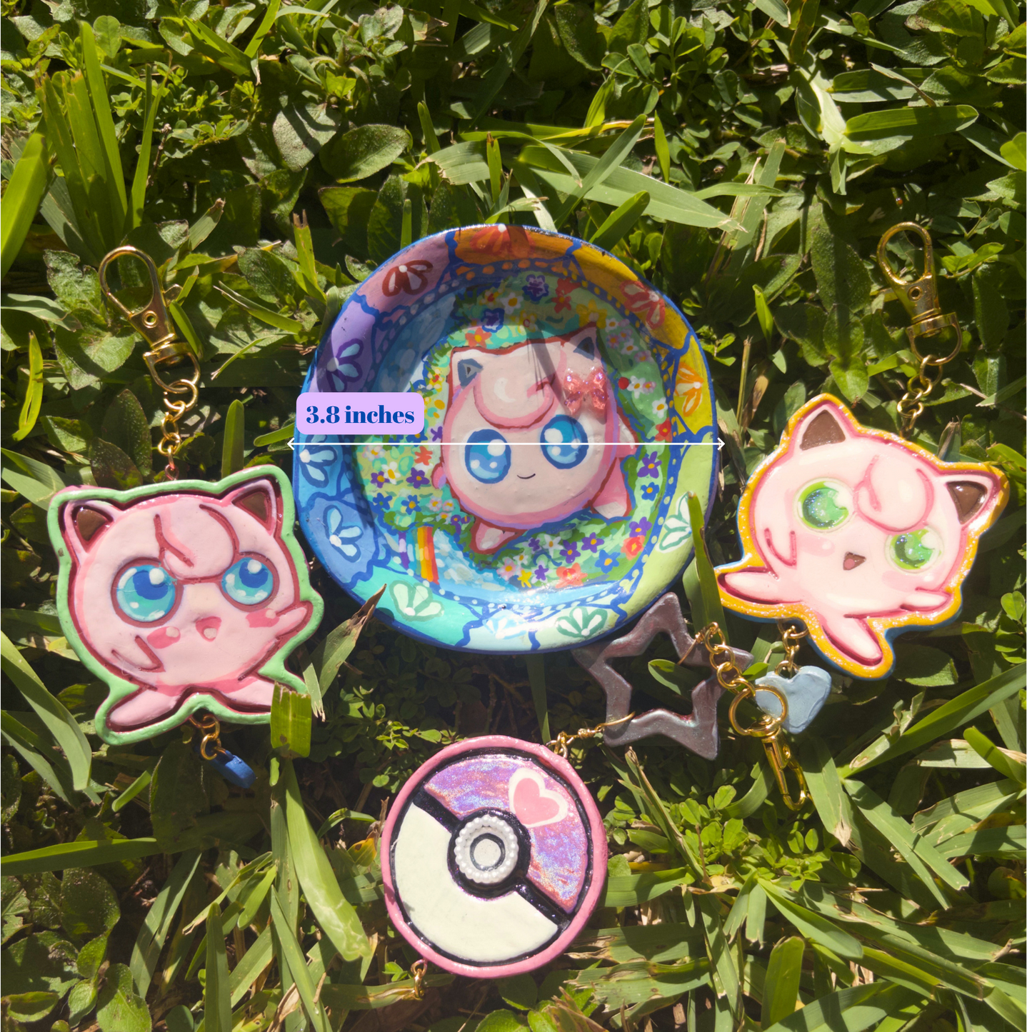 "Flower Field Jigglypuff" Trinket Tray