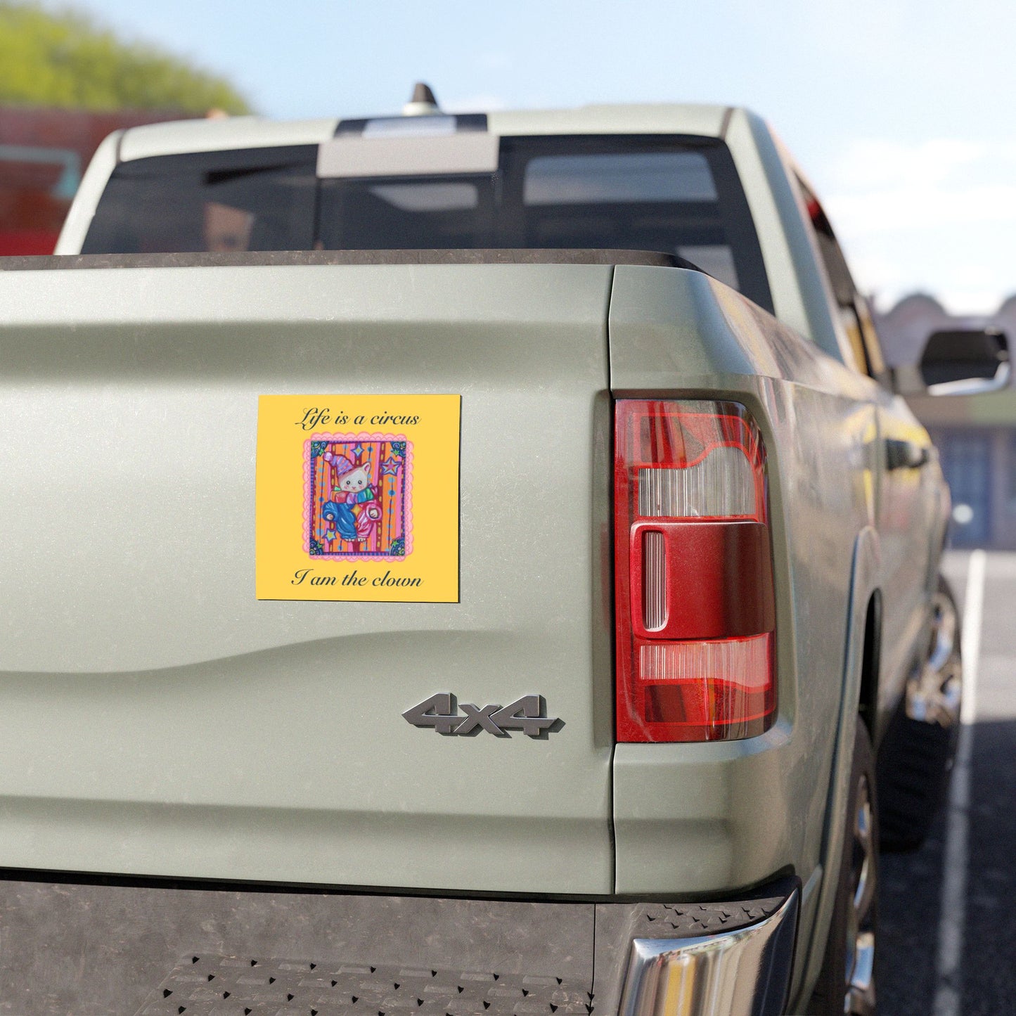 "Life is a Circus" Car Magnet