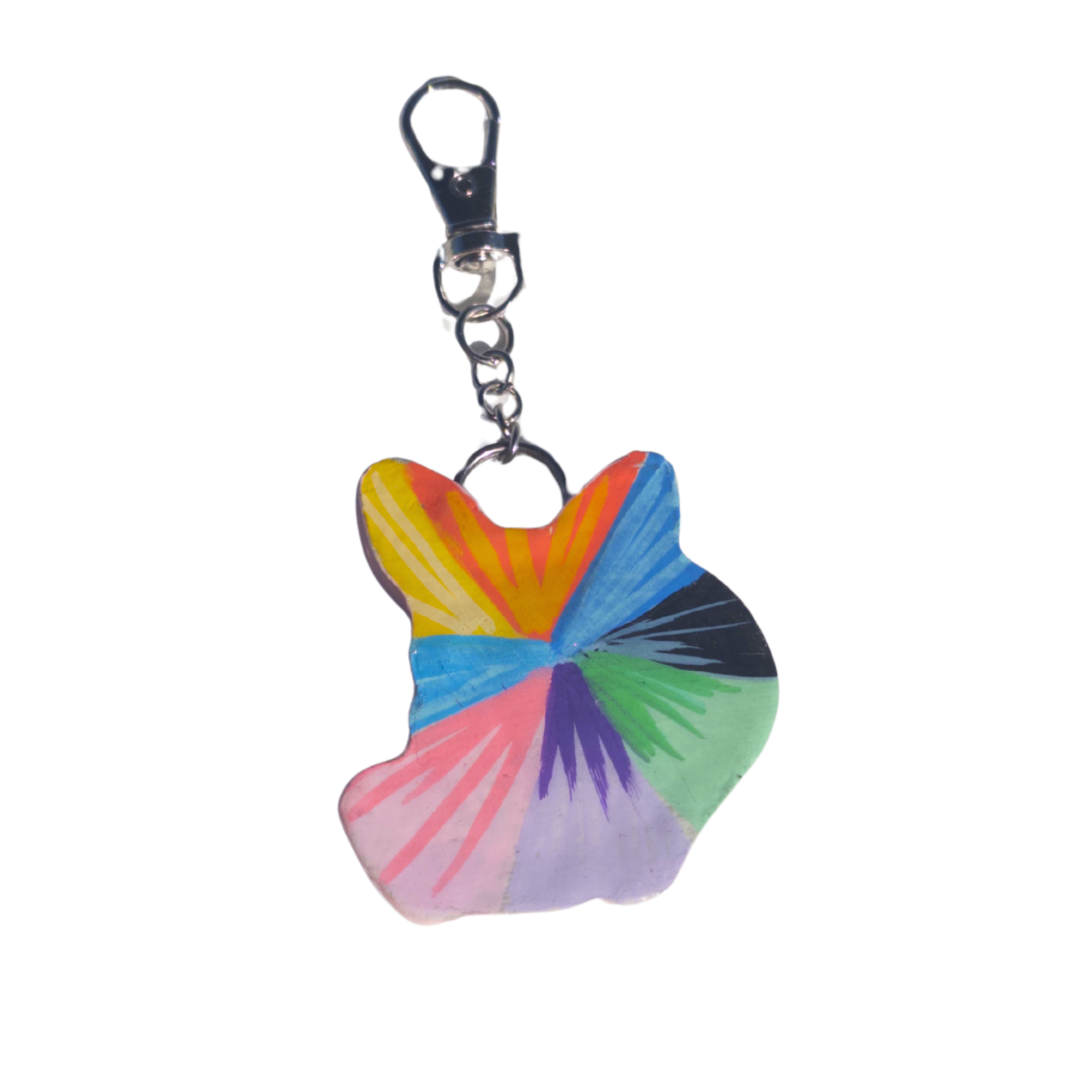 Pink Eevee Keychain Charm