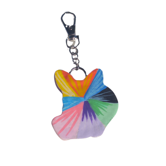 Pink Eevee Keychain Charm