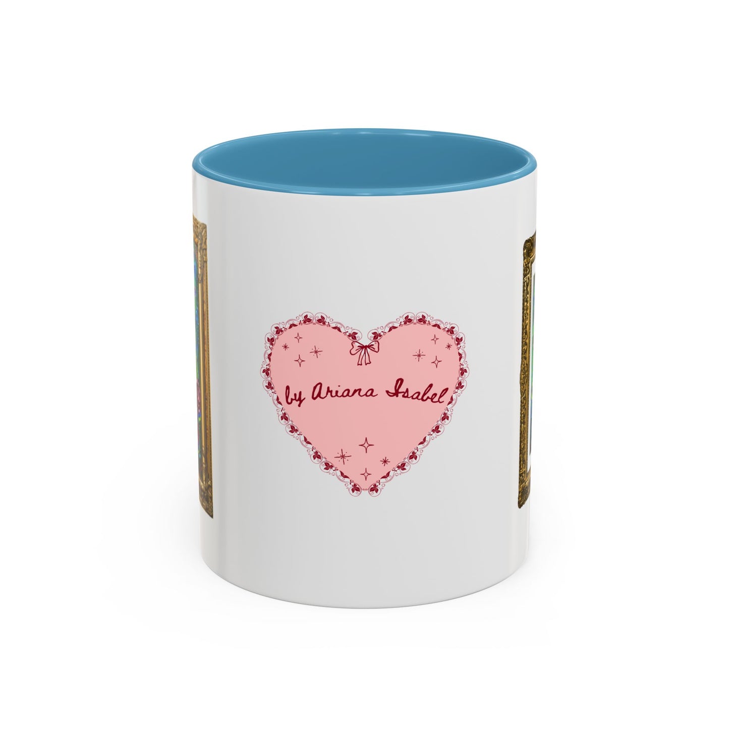 Cat with a Hat Red Accent Mug