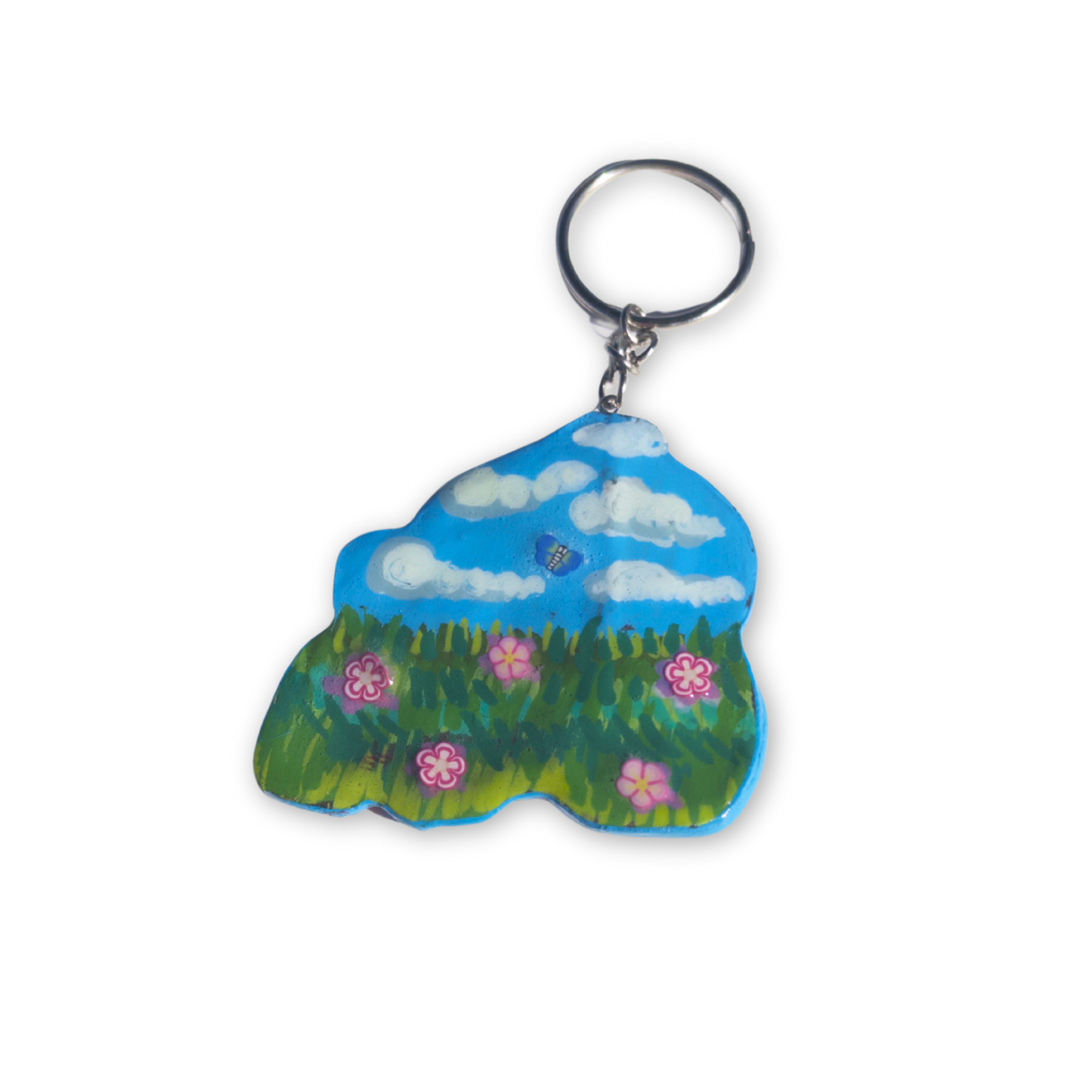 Red Bulbasaur Keychain