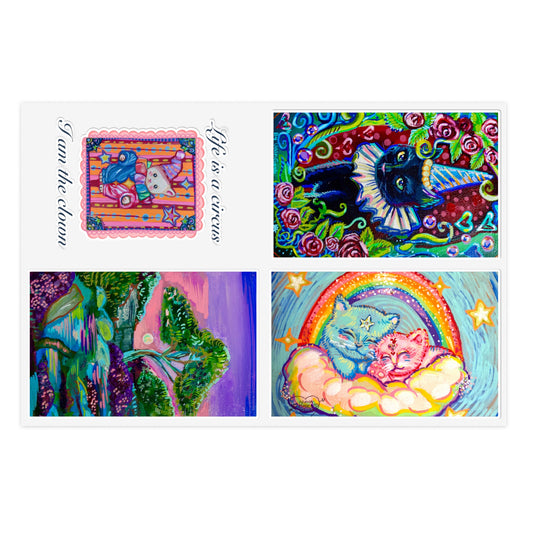 Whimsical Sticker Sheets by Ariana Isabel