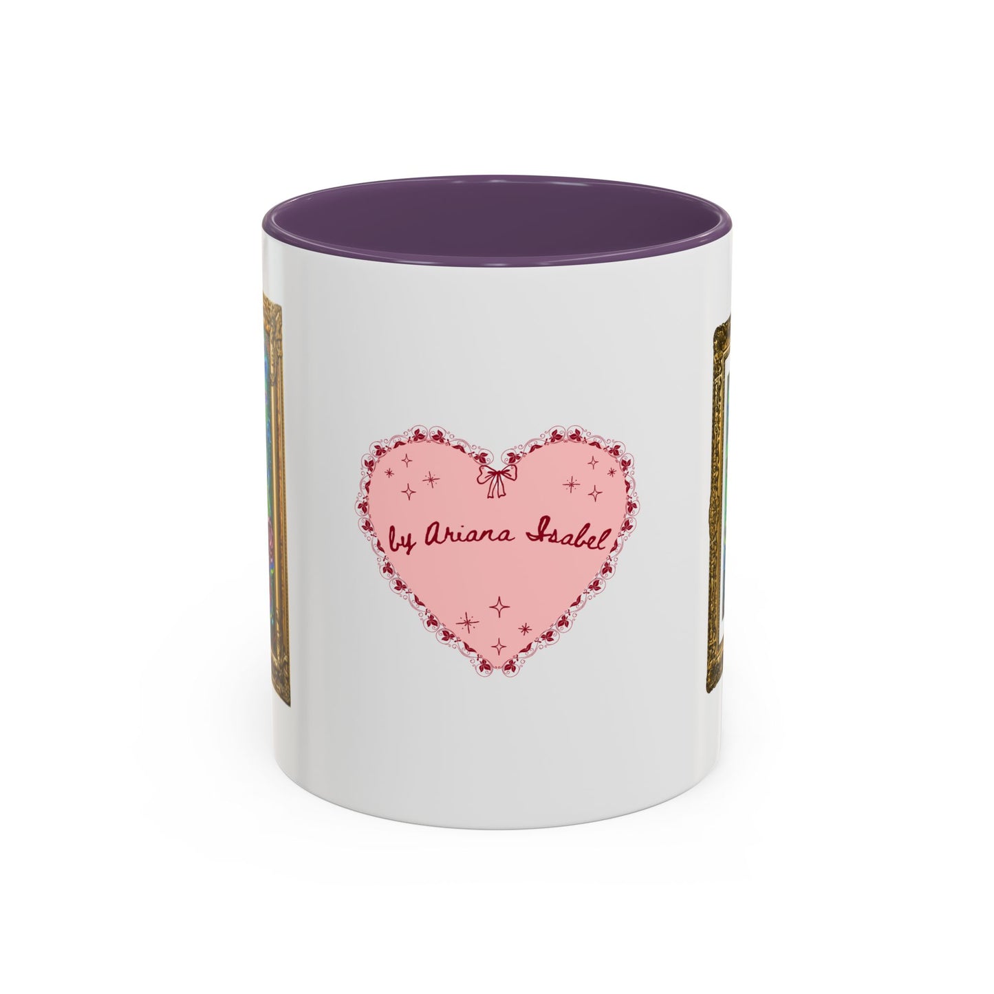 Cat with a Hat Red Accent Mug