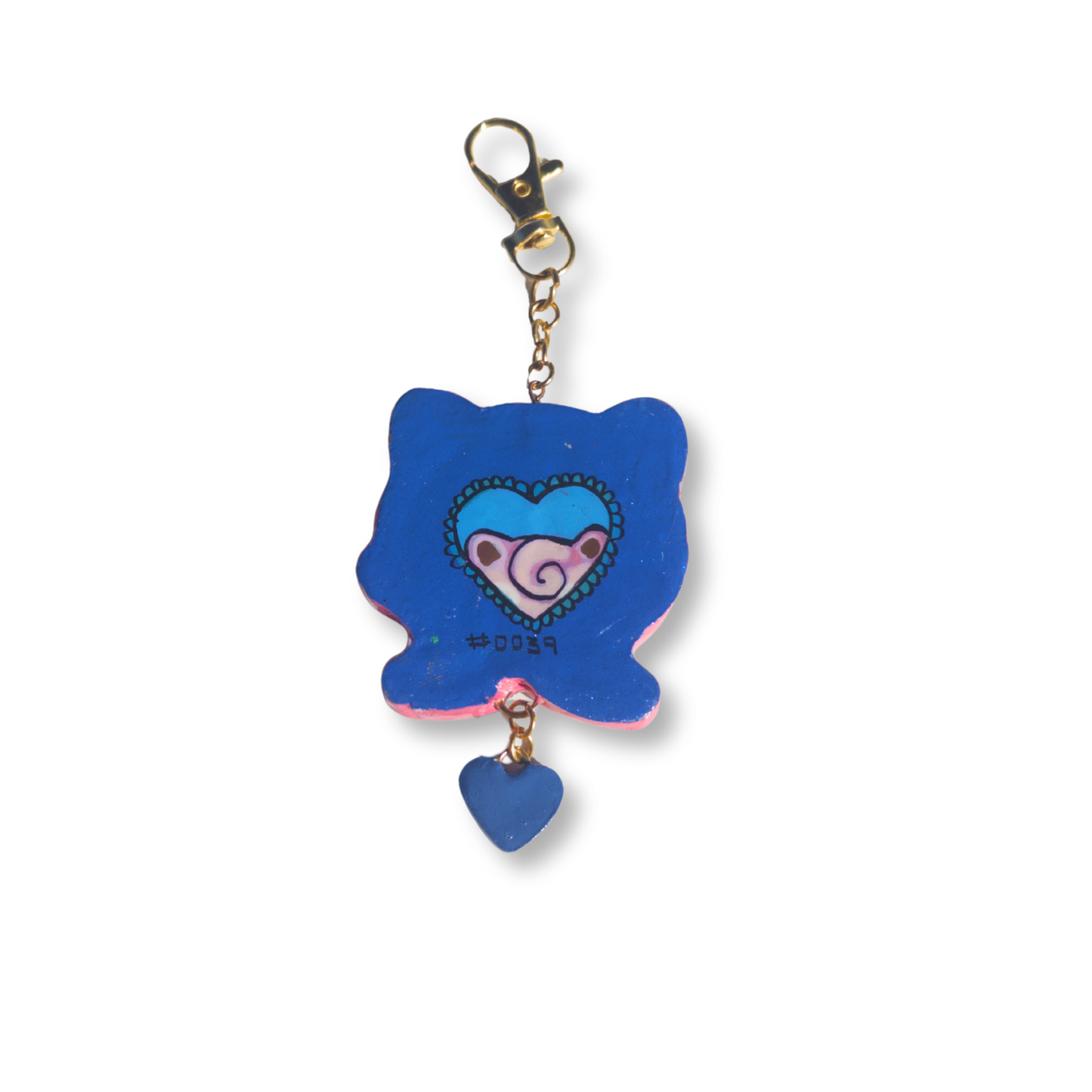 Green Jigglypuff Keychain Charm
