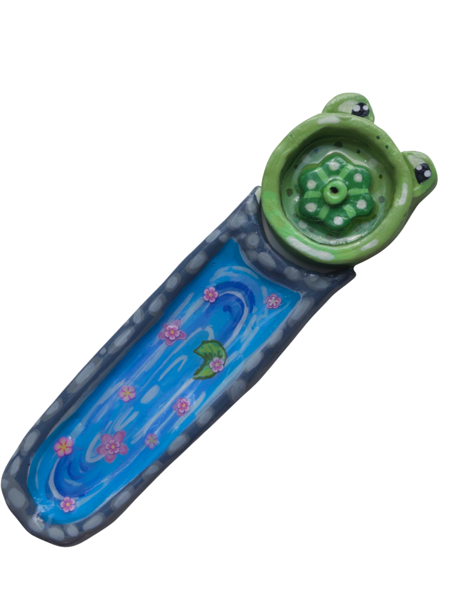 Froggy Pond Incense Holder