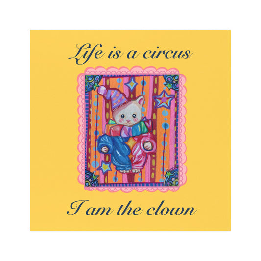 "Life is a Circus" Car Magnet