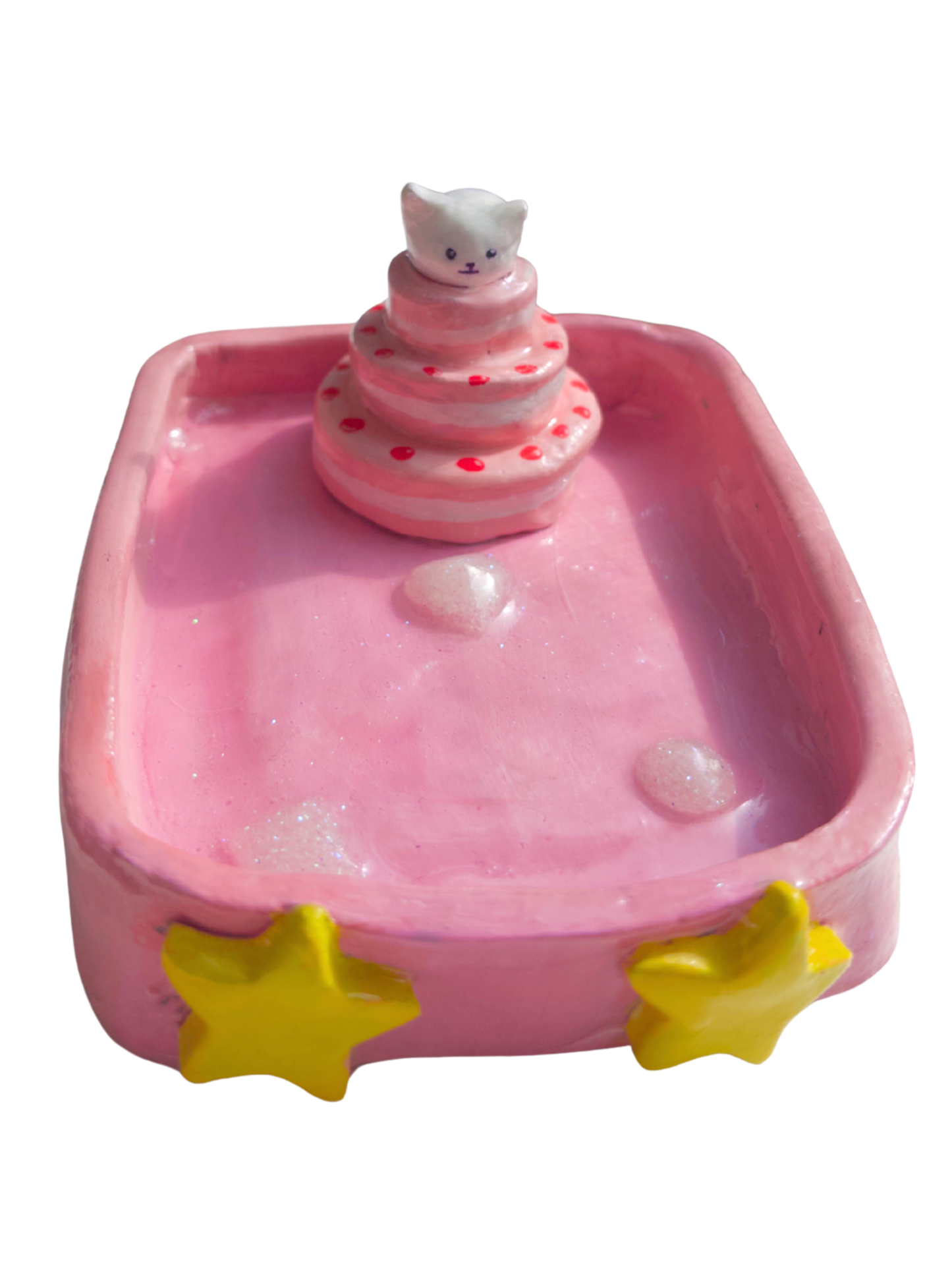 Cat Cake Trinket Tray