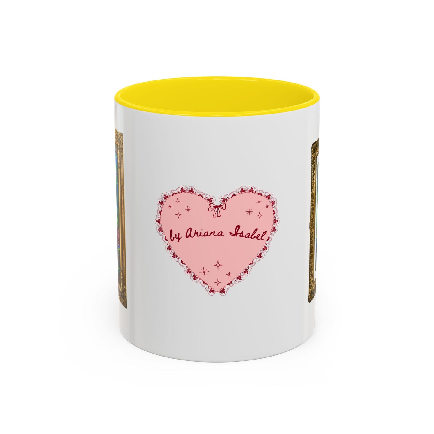 Cat with a Hat Red Accent Mug