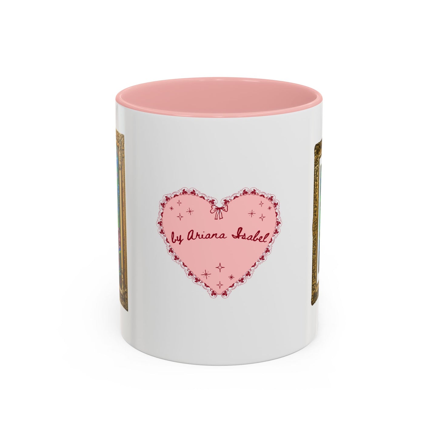 Cat with a Hat Red Accent Mug