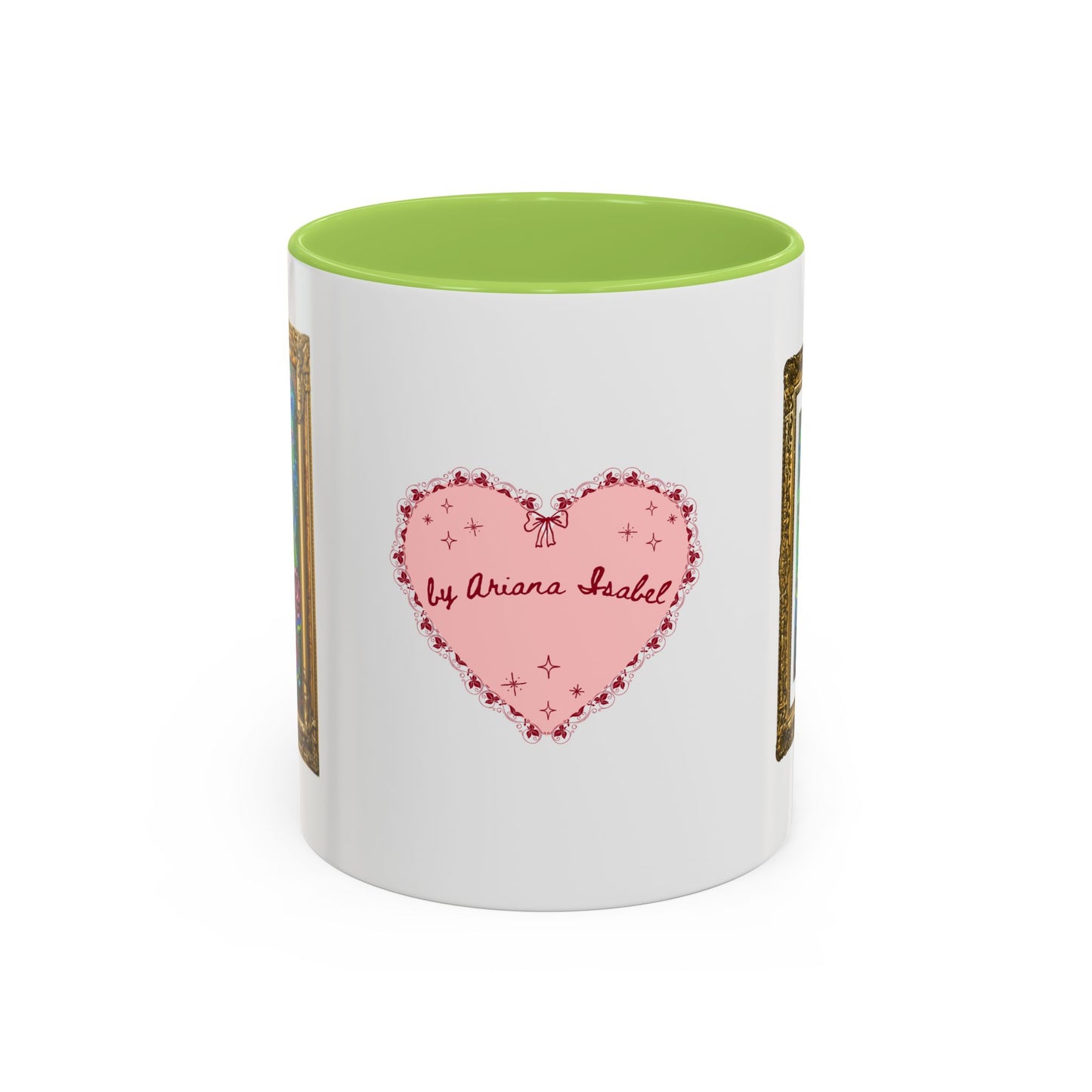 Cat with a Hat Red Accent Mug