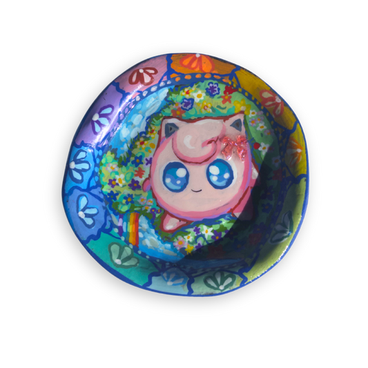 "Flower Field Jigglypuff" Trinket Tray