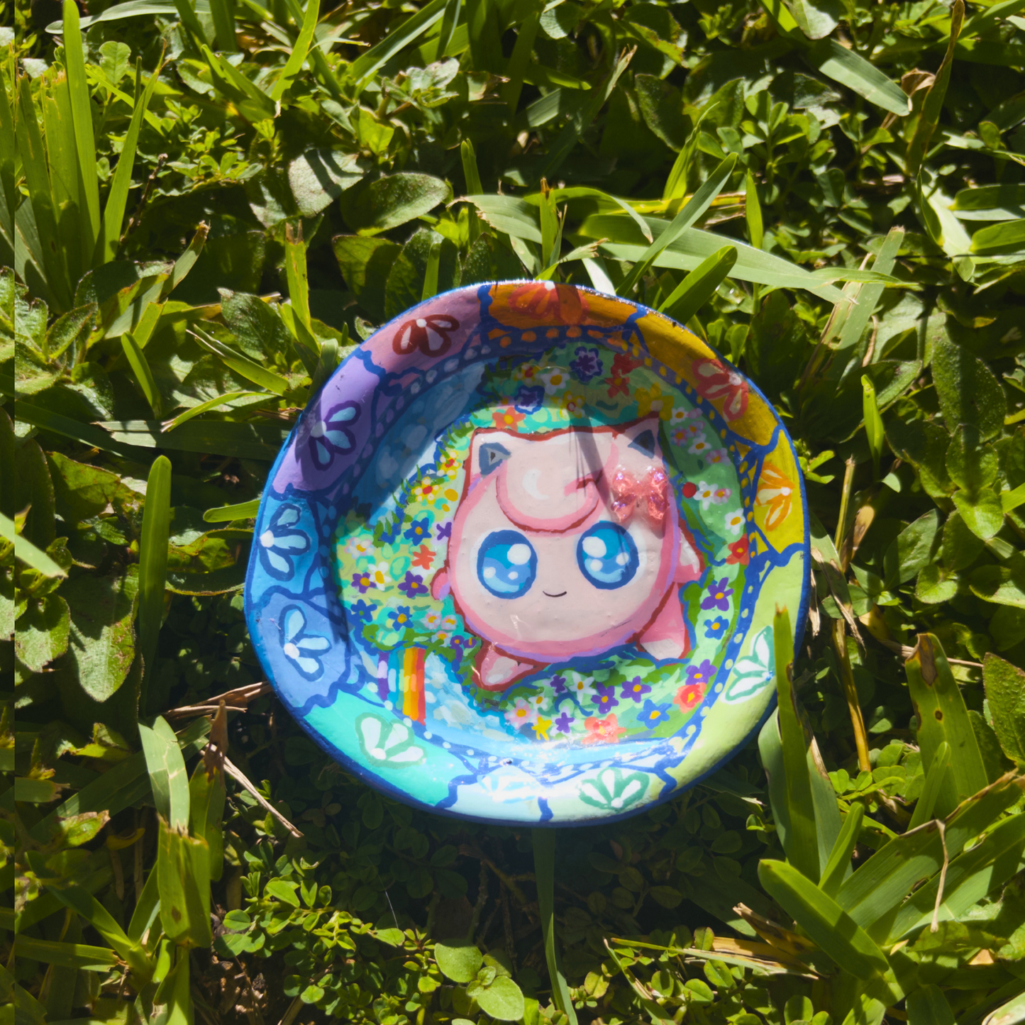 "Flower Field Jigglypuff" Trinket Tray